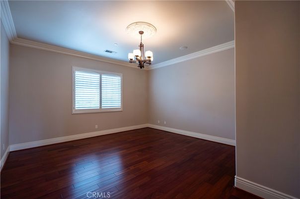 Chandelier, Empty room, Interior, Wood Texture Flooring