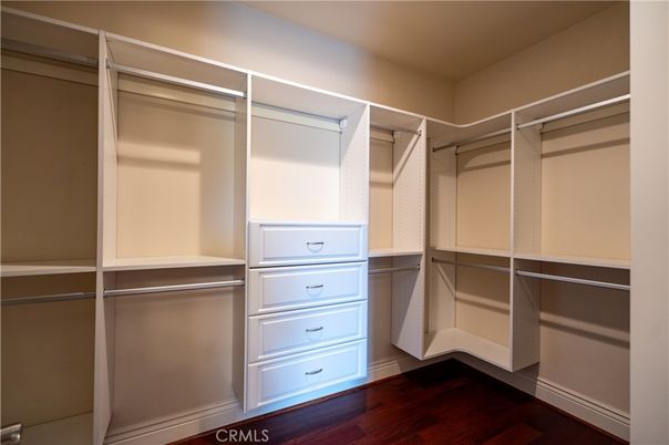 Interior, Walk-in Closets, Wood Texture Flooring