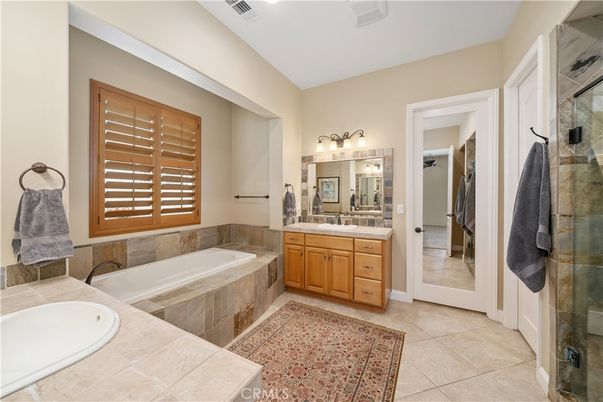 Bathroom, Dual Sink Vanities, Interior, Tile Countertops