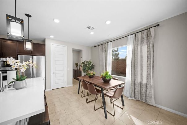 Dining room, Interior, Kitchen, Pendant Lights, Recessed Lighting