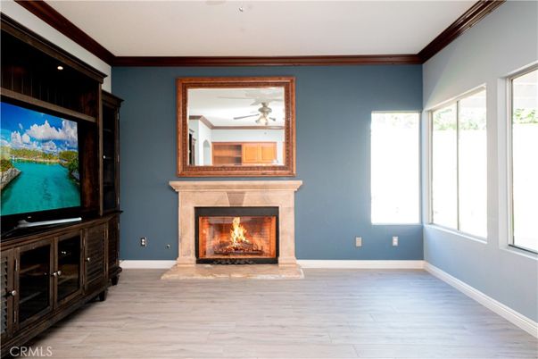 Fireplace, Interior, Wood Texture Flooring