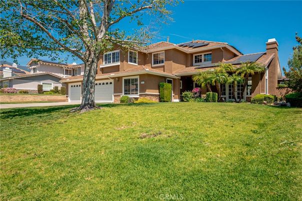 Attached, Backyard, Exterior, Facade, Solar Panels, Mediterranean