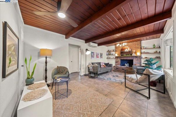 Fireplace, Interior, Living room, Stone Walls, Wooden Beams, Wooden Ceilings