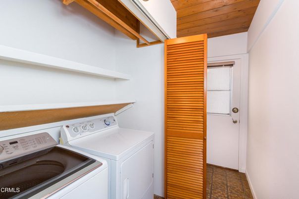 Interior, Utility Closets, Washer, Wooden Ceilings