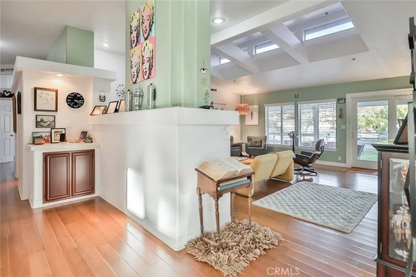 Fireplace, Fitness Equipment, Interior, Recessed Lighting, Wood Texture Flooring