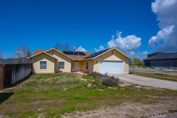 Attached, Backyard, Exterior, Facade, Solar Panels, Ranch