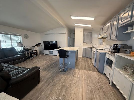 Interior, Kitchen, Living room, Wood Texture Flooring
