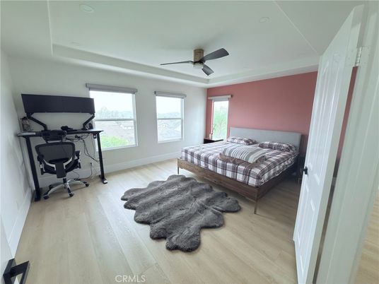Bedroom, Home Office, Interior, Wood Texture Flooring