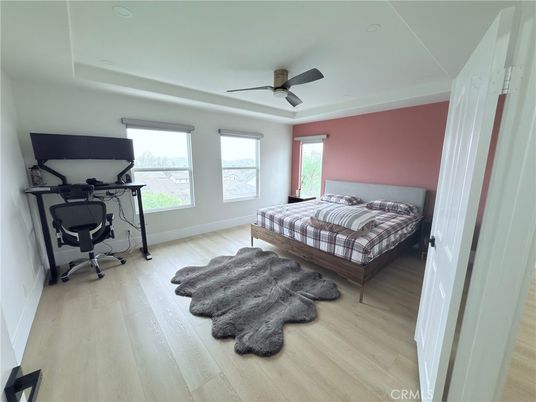 Bedroom, Home Office, Interior, Wood Texture Flooring