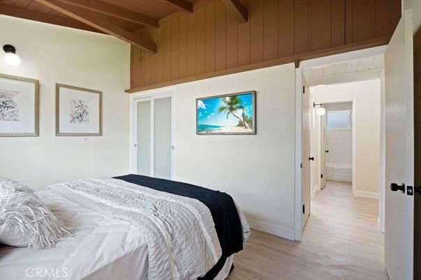 Bedroom, Interior, Wooden Beams, Wooden Ceilings, Wood Texture Flooring