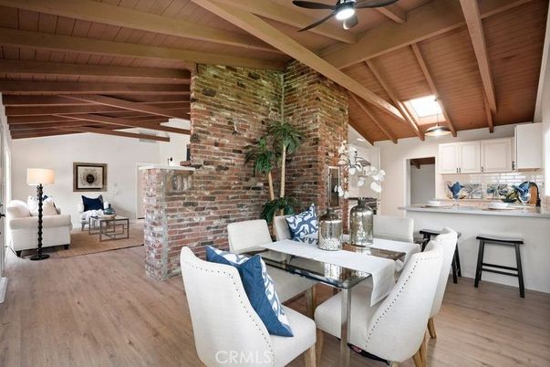 Dining room, Interior, Kitchen, Living room, Stone Walls, Wooden Beams, Wooden Ceilings, Wood Texture Flooring