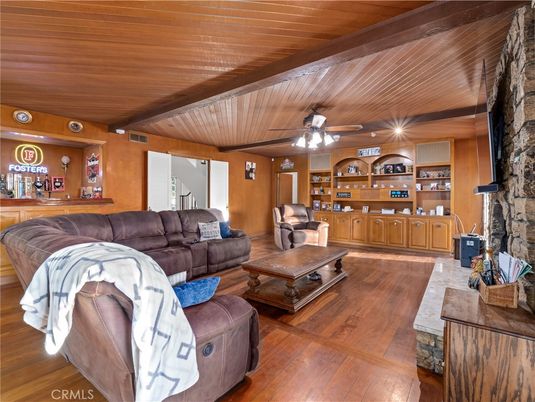 Fireplace, Interior, Living room, Stone Walls, Wooden Beams, Wooden Ceilings, Wood Texture Flooring
