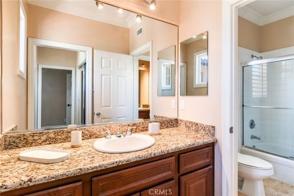 Bathroom, Dual Sink Vanities, Glass Shower, Interior