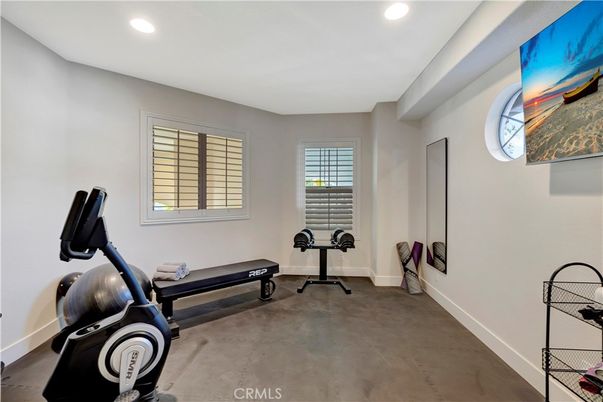 Fitness Equipment, Interior, Recessed Lighting