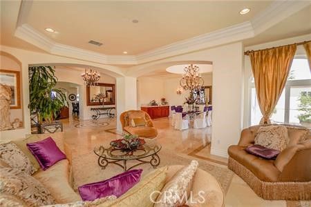 Chandelier, Dining room, Interior, Living room, Recessed Lighting
