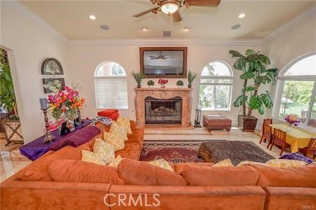 Fireplace, Interior, Living room, Recessed Lighting