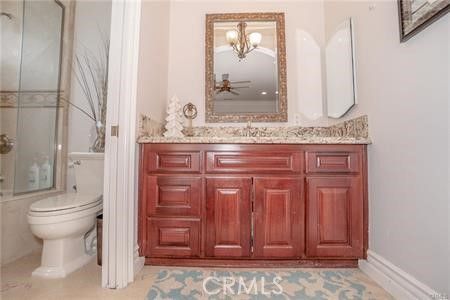Bathroom, Chandelier, Interior
