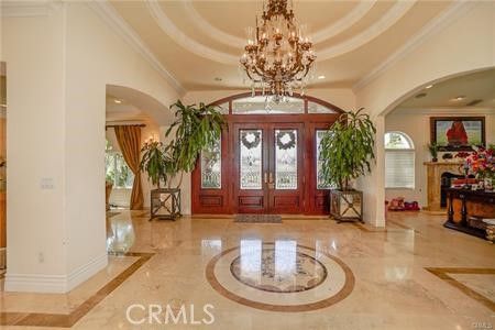 Chandelier, Interior, Recessed Lighting
