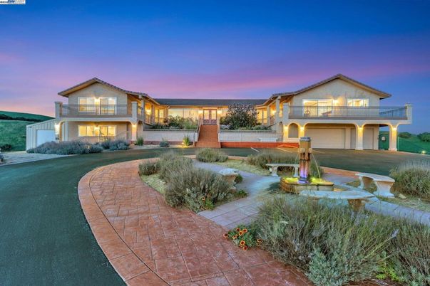 Attached, Backyard, Exterior, Facade, Mediterranean