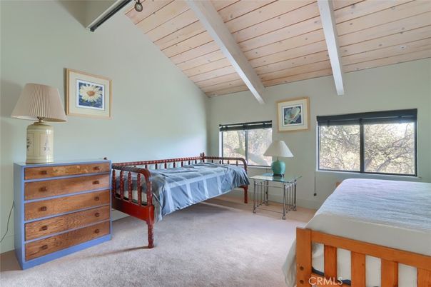Bedroom, Interior, Wooden Ceilings