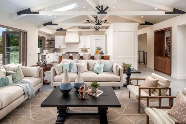 Interior, Kitchen, Living room, Pendant Lights, Recessed Lighting