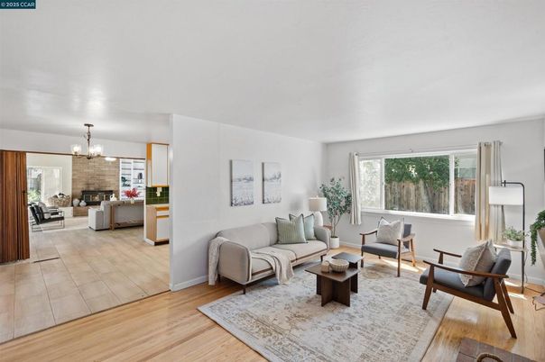 Chandelier, Fireplace, Interior, Living room, Wood Texture Flooring