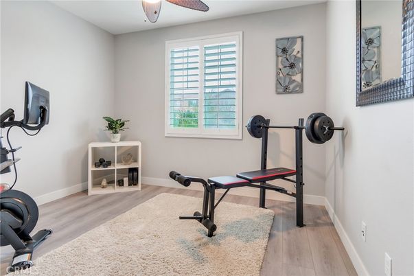 Fitness Equipment, Interior, Wood Texture Flooring