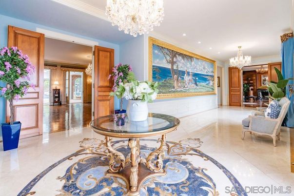 Chandelier, Interior, Recessed Lighting