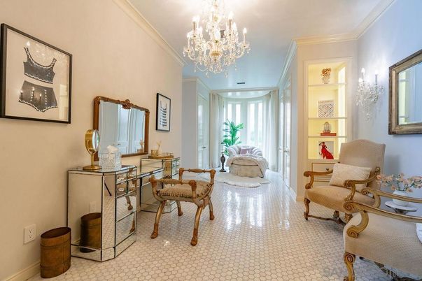 Chandelier, Home Office, Interior