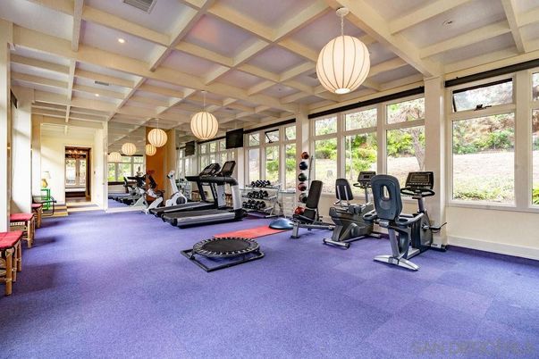 Fitness Equipment, Gym, Interior, Pendant Lights, Recessed Lighting