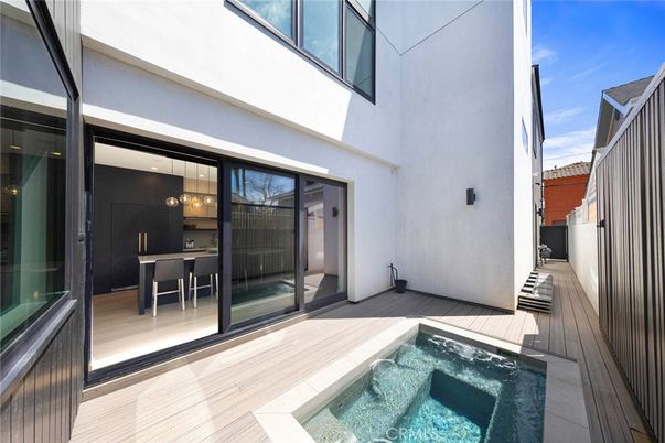 Exterior, Pool, Wood Texture Flooring