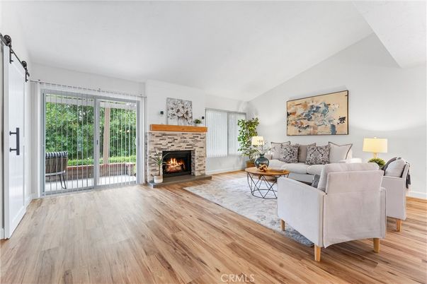 Fireplace, Interior, Living room, Wood Texture Flooring