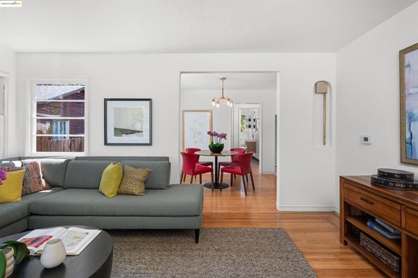 Dining room, Interior, Living room, Pendant Lights, Wood Texture Flooring