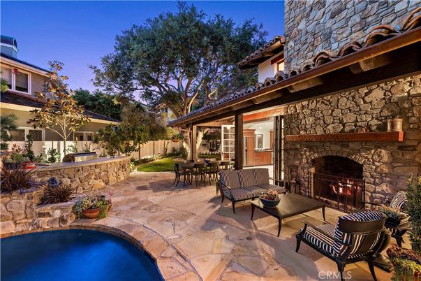 Exterior, Fireplace, Pool