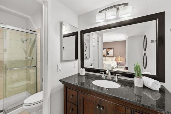 Bathroom, Bedroom, Glass Shower, Interior