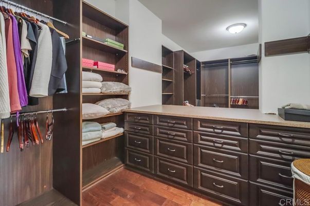 Interior, Walk-in Closets, Wood Texture Flooring