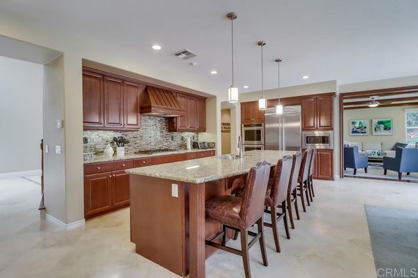 Interior, Kitchen, Living room, Pendant Lights, Recessed Lighting, Stainless Steel Appliances