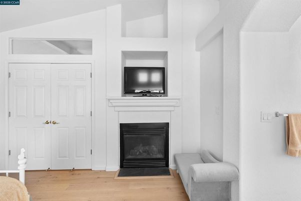 Fireplace, Interior, Wood Texture Flooring