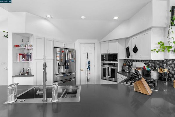 Interior, Kitchen, Recessed Lighting, Stainless Steel Appliances