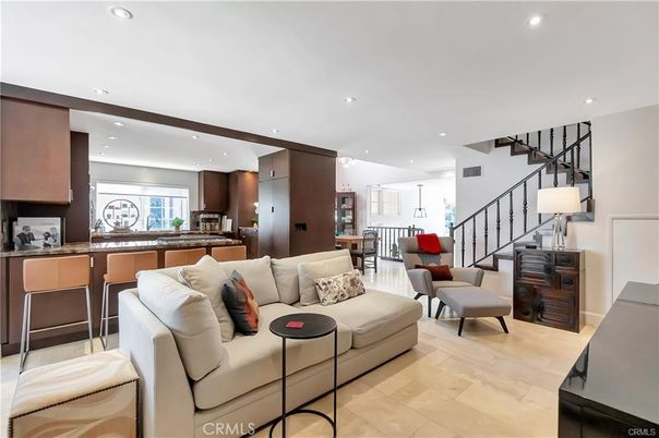 Dining room, Interior, Kitchen, Living room, Recessed Lighting