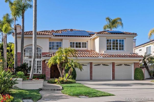 Attached, Exterior, Facade, Solar Panels, Mediterranean