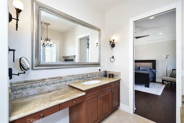 Bathroom, Bedroom, Interior, Recessed Lighting, Wood Texture Flooring