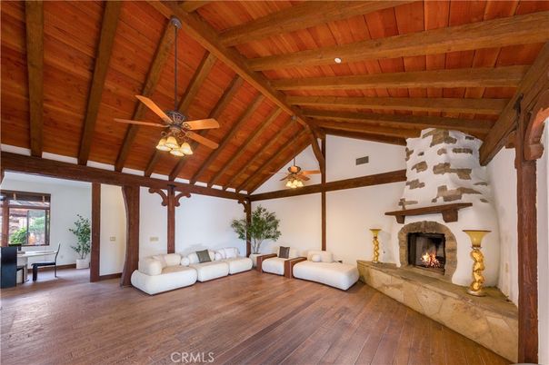 Fireplace, Interior, Wooden Beams, Wooden Ceilings, Wood Texture Flooring