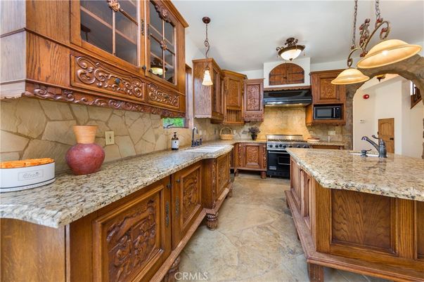 Interior, Kitchen, Pendant Lights, Stainless Steel Appliances
