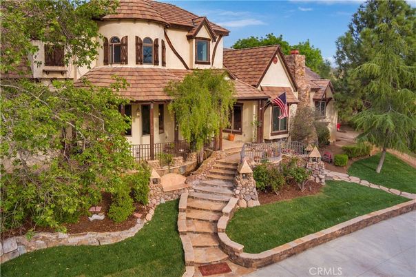 Exterior, Facade, Tudor Revival