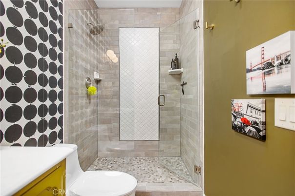 Bathroom, Glass Shower, Interior