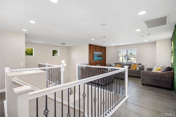 Interior, Recessed Lighting, Wood Texture Flooring, Wooden Walls
