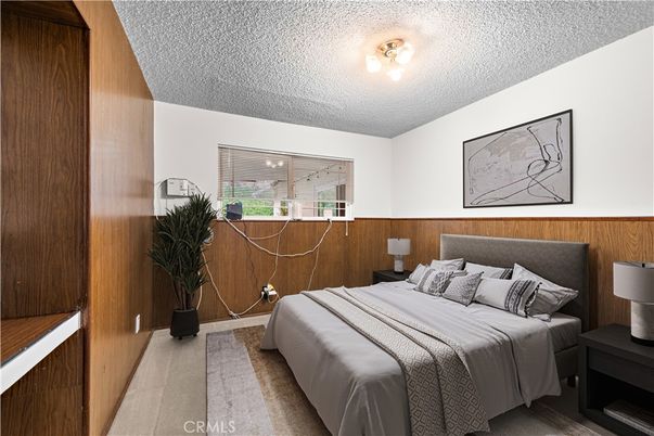 Bedroom, Interior, Wooden Walls