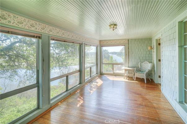 Interior, Sun Room, Wood Texture Flooring