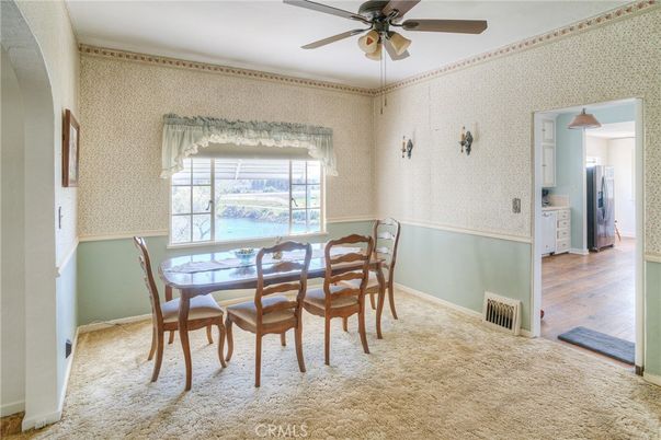 Dining room, Interior, Wood Texture Flooring